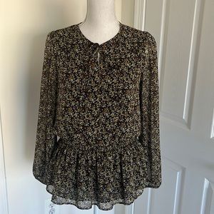 Banana Republic Peplum Blouse